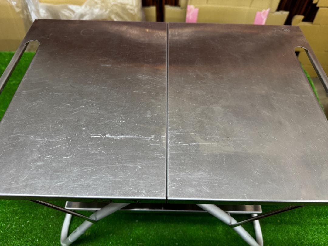 スノーピーク TAKIBI Myテーブル＆ステンレストレー 1ユニットセット