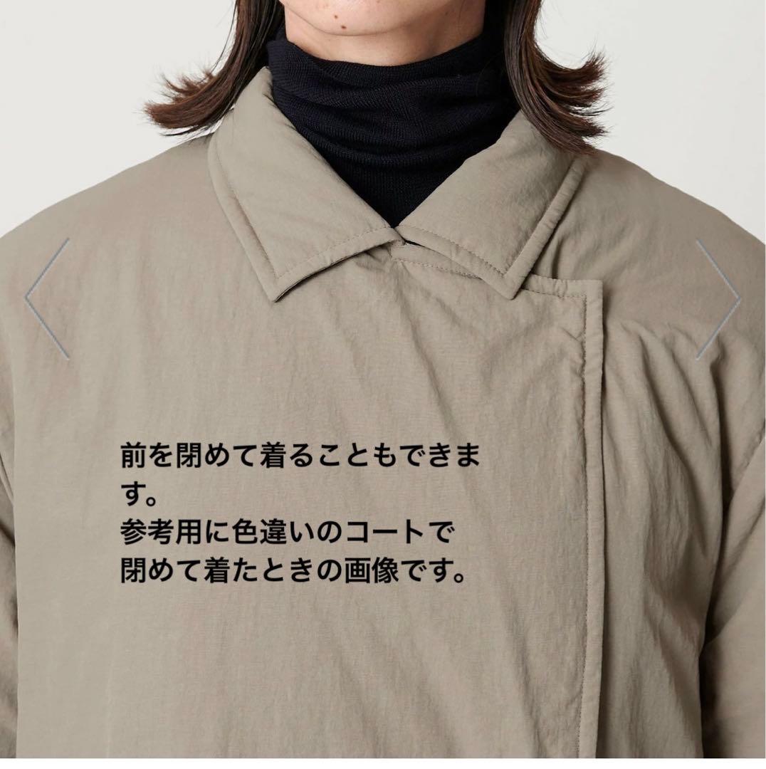 【新品タグ付き】テーラード ナイロンパッファーブルゾン ウォッシャブル コート