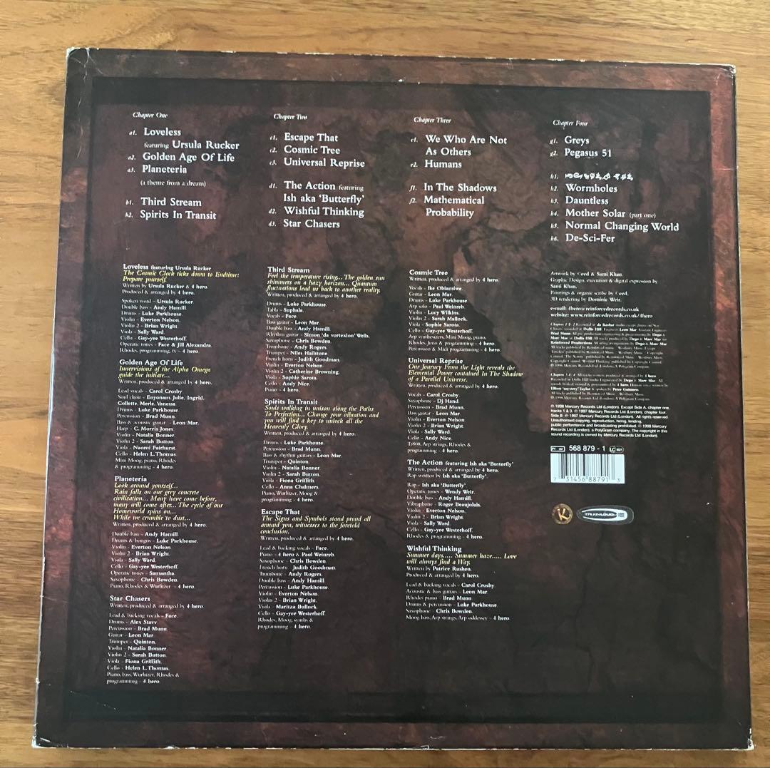 4hero / Two Pages 4LPレコード