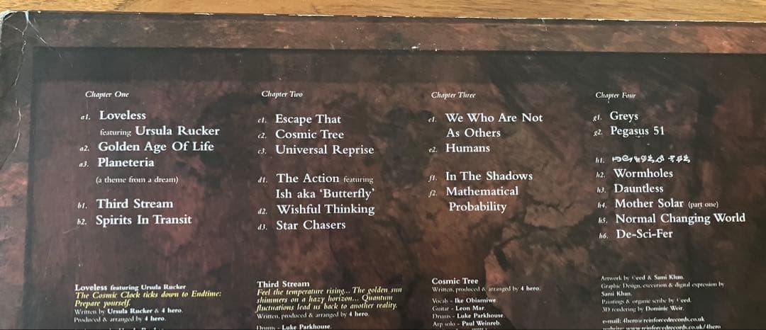 4hero / Two Pages 4LPレコード