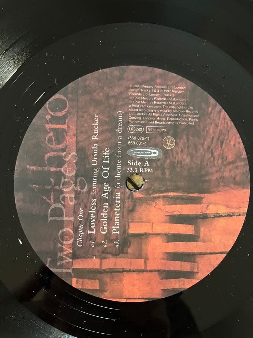 4hero / Two Pages 4LPレコード