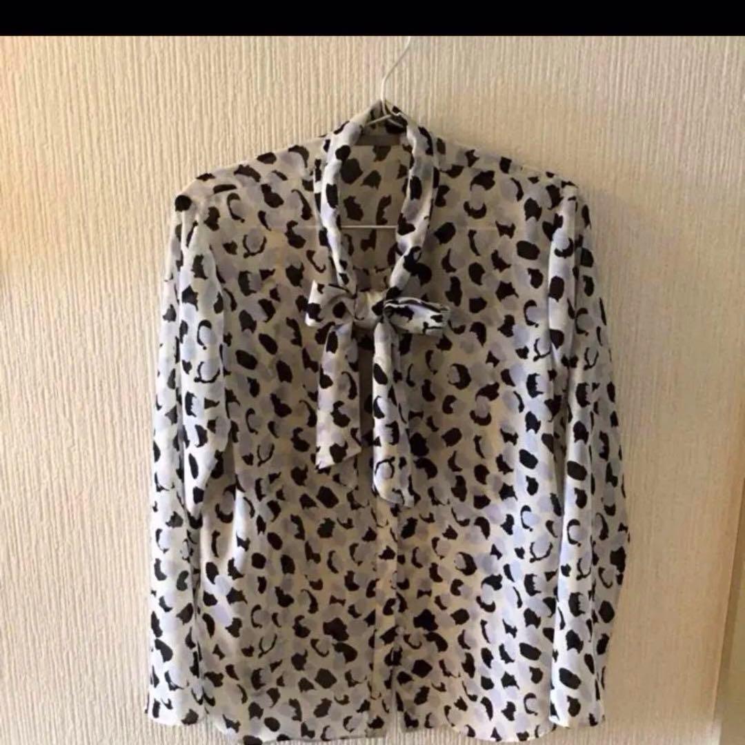 セオリーリュクス 長袖　アイボリー　ウォッシャブル　ブラウス　38