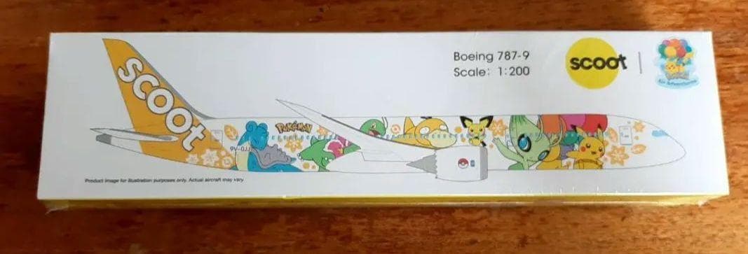 【新品】Scoot限定 ピカチュウジェットモデルプレーン