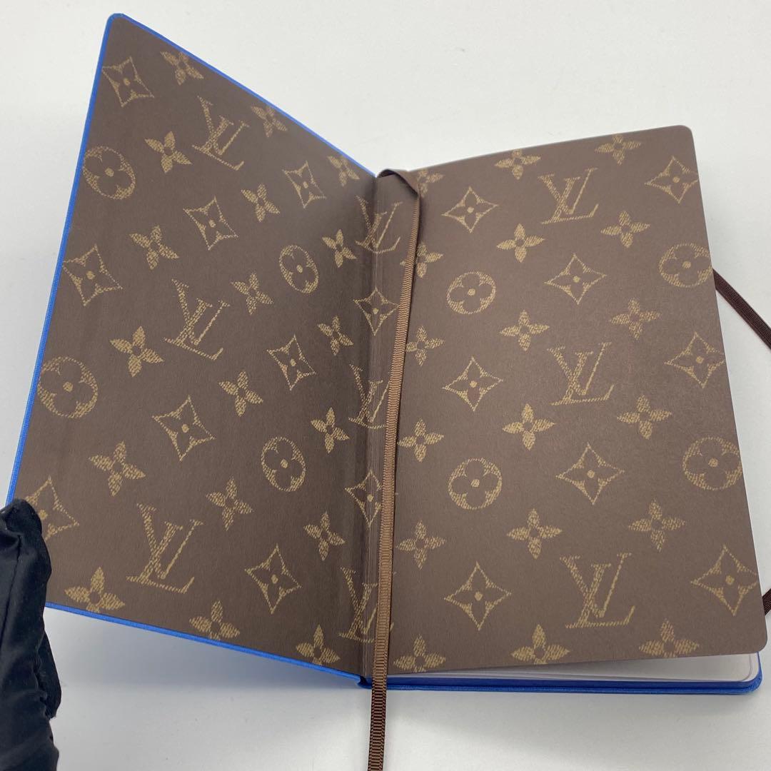 【美品】LOUIS VUITTON・ルイヴィトン・ノートブックMM・ジェーン・青