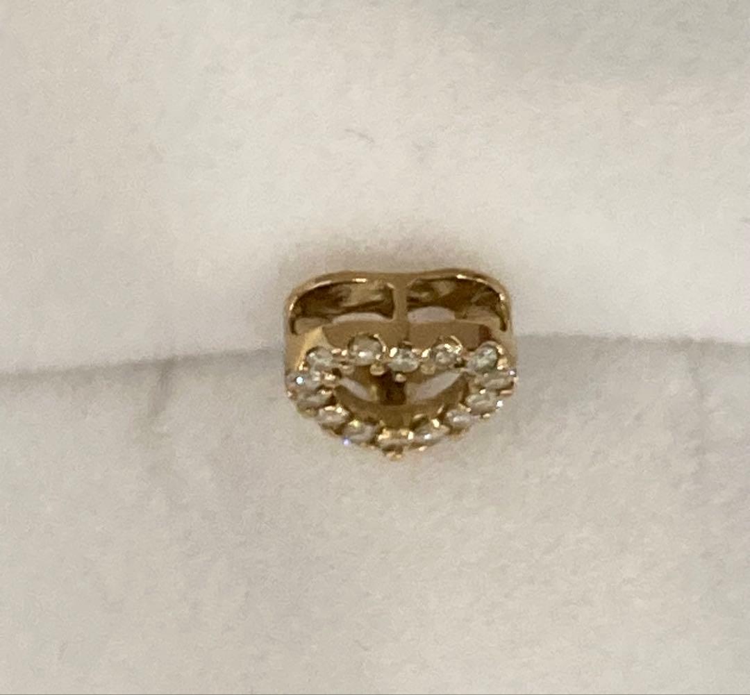 【TAKE-UP】プレジャー　K18 PGダイヤモンド　ハートチャーム