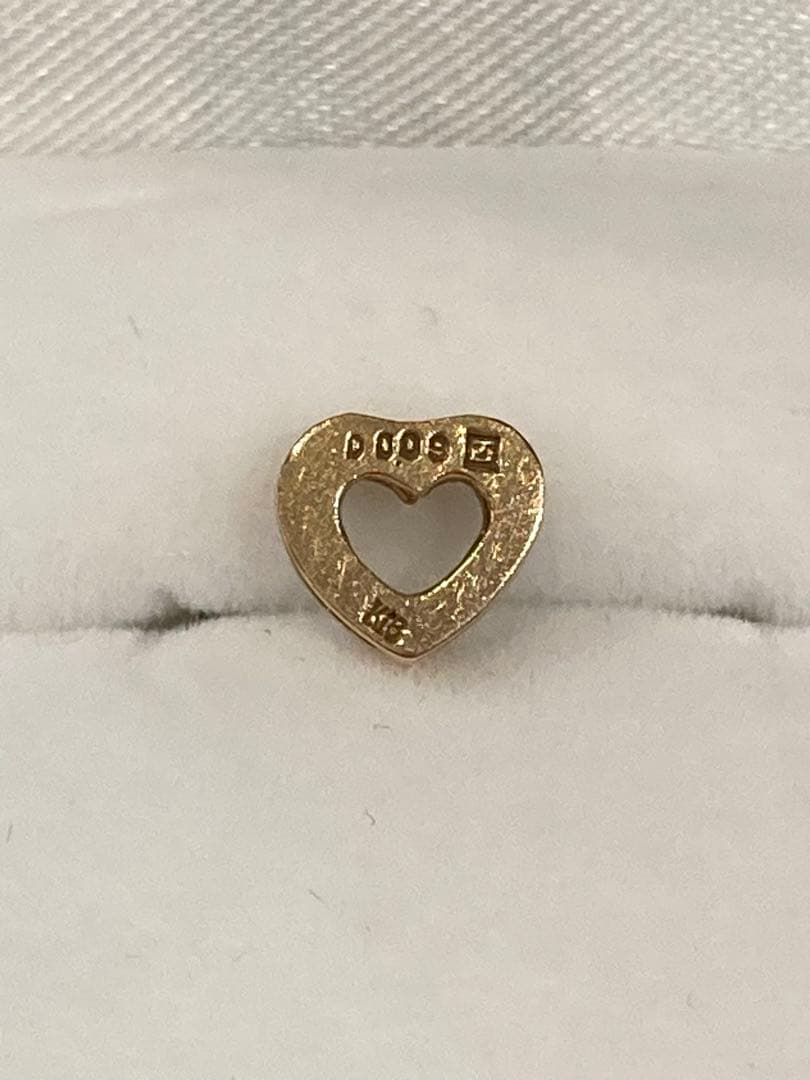 【TAKE-UP】プレジャー　K18 PGダイヤモンド　ハートチャーム