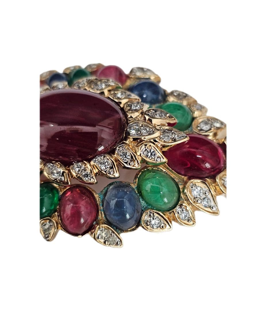 VOGUEBIJOUX ヴォーグビジューブローチ カラーストーン