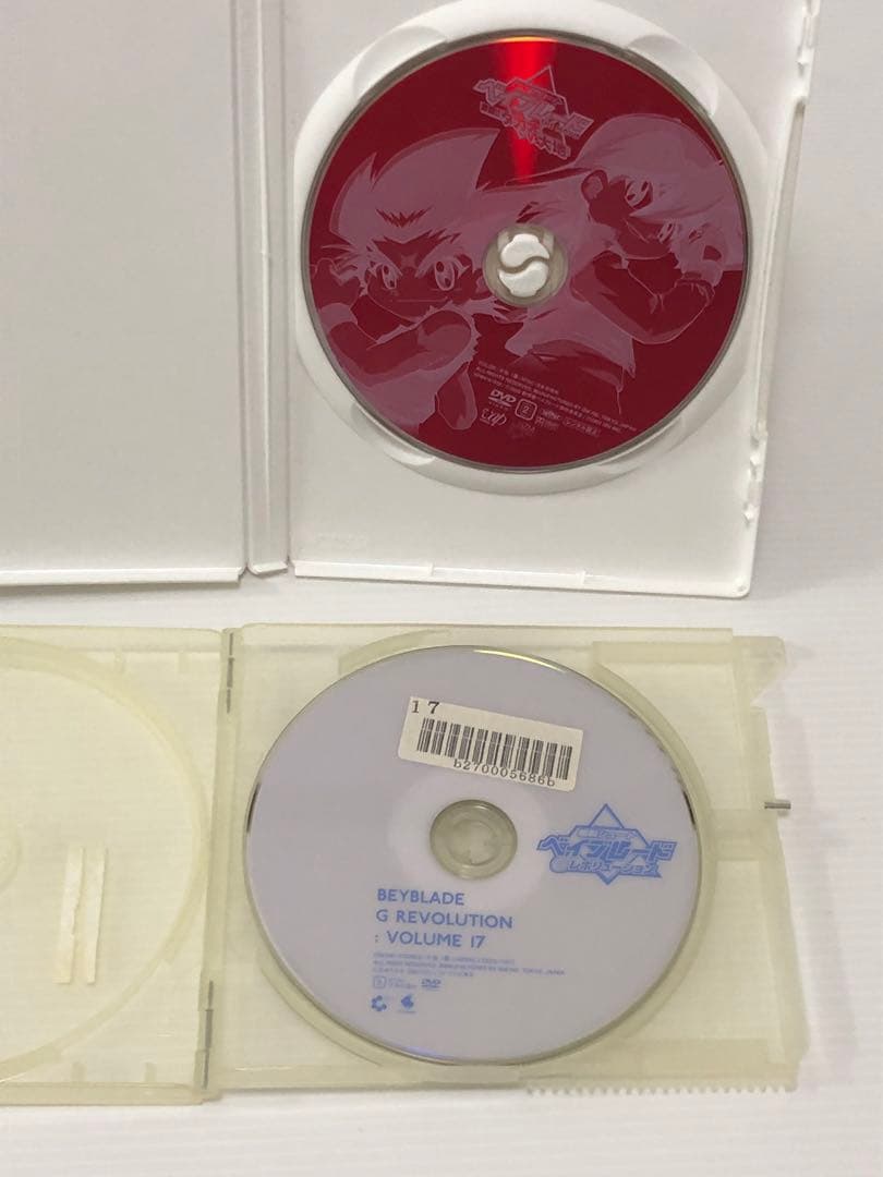 ◆爆転シュート ベイブレードG 1〜17巻＋映画版 1巻 レンタル落ち DVD