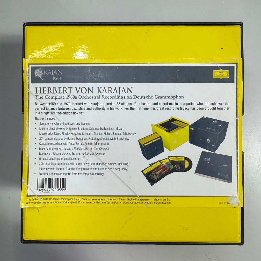 カラヤン KARAJAN 1960s 完全限定盤
