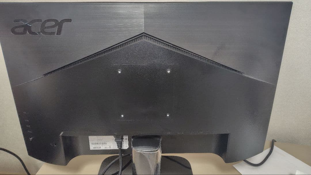 Y*I様 エイサー　27インチ液晶モニター　 １/３終了