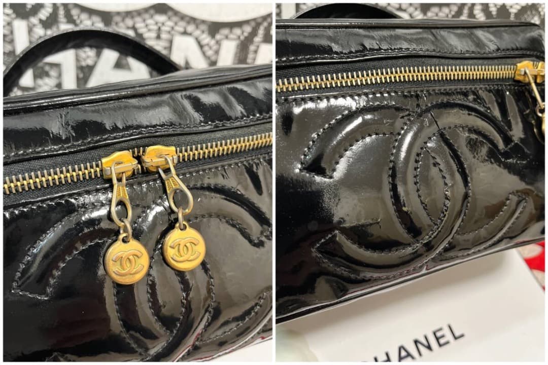 ◆◇ 極上美品 CHANEL ★ シャネル バニティ ヴァニティ バッグ 鏡つき