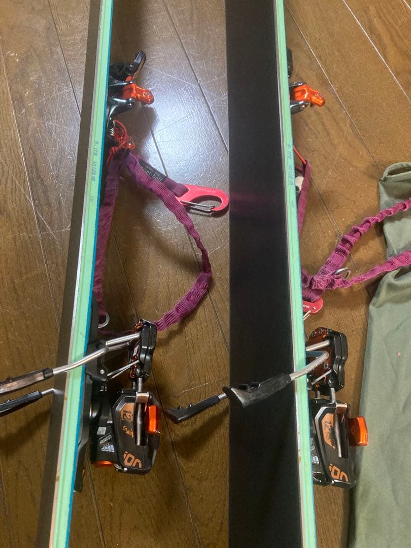 スキー板、ビンディングG3 ion 12、シール　等セット。