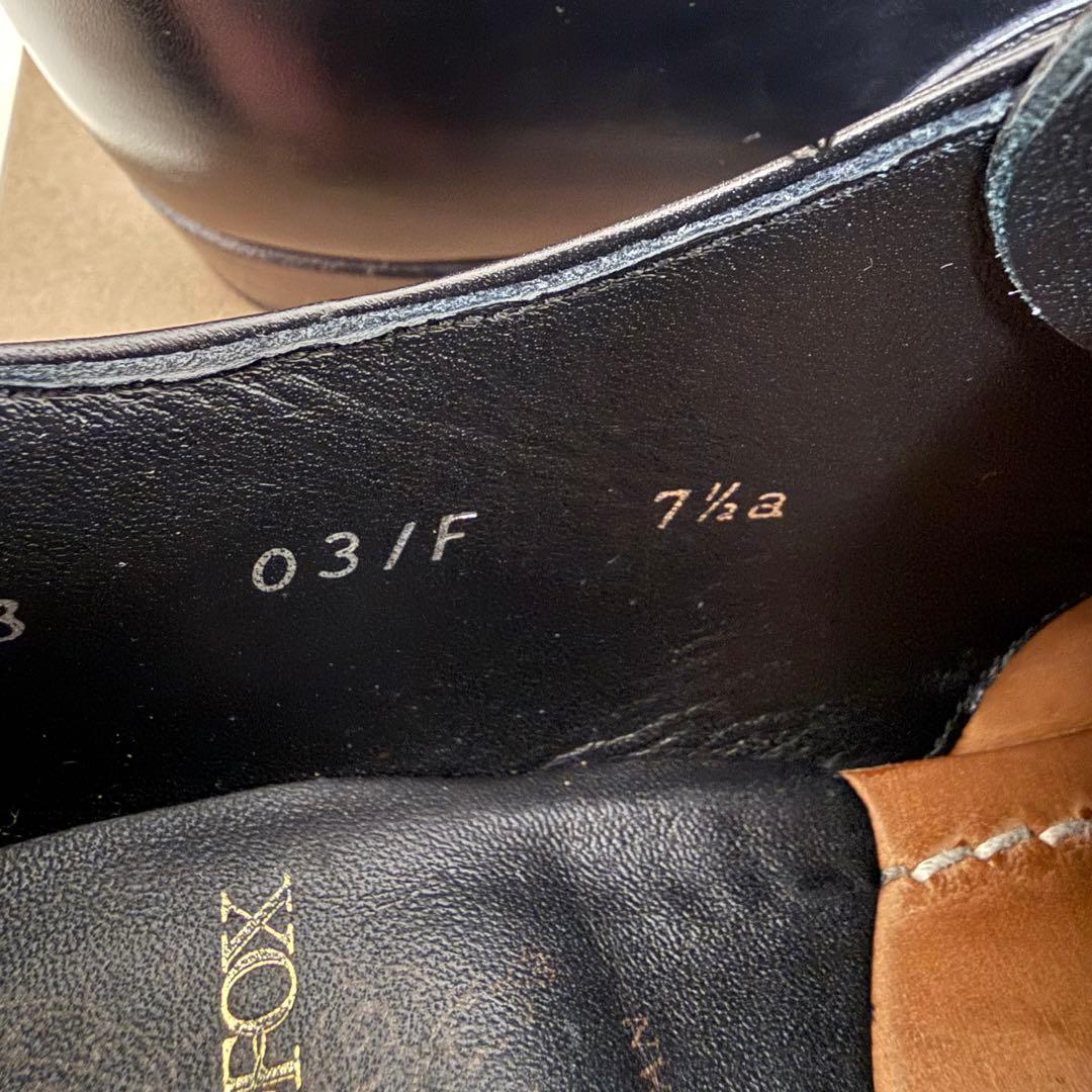 シェットランドフォックス　ブライトン　ストレートチップ　7.5