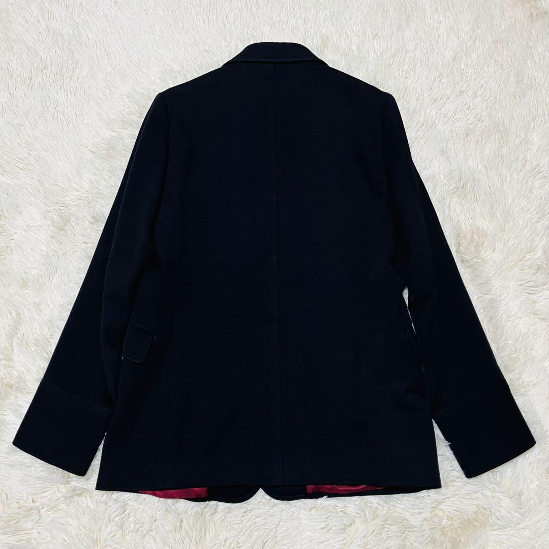 GUCCI グッチ テーラードジャケット ダブルボタン ウール ブラック