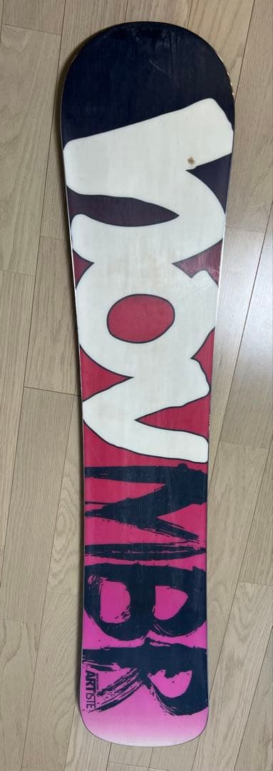 【値下げ】NOVEMBER スノーボード 154cm ARTISTE 2点セット