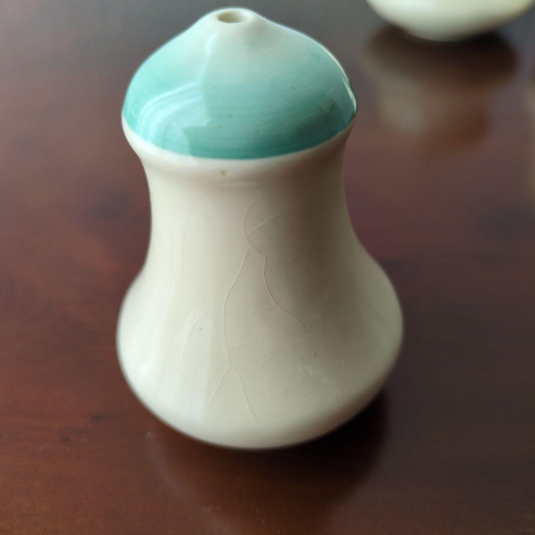 スージークーパー＊ドレスデン＊調味料3点セット＊グリーン