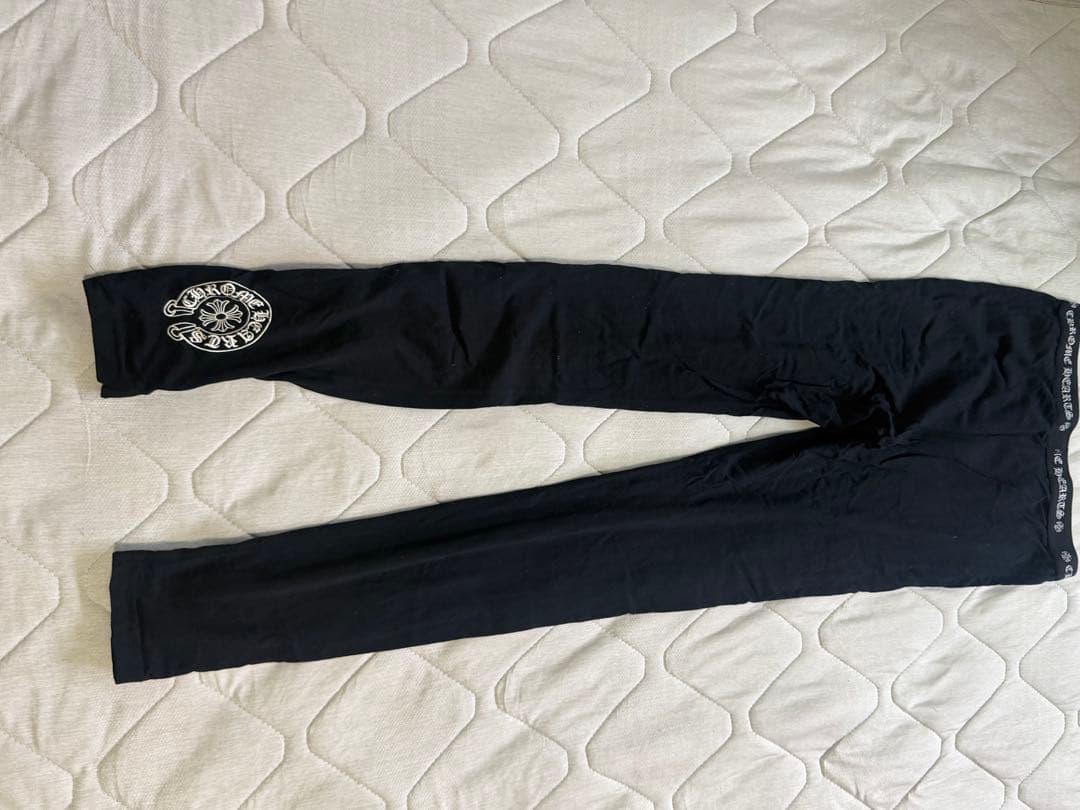 CHROME HEARTS ブラックレギンス M