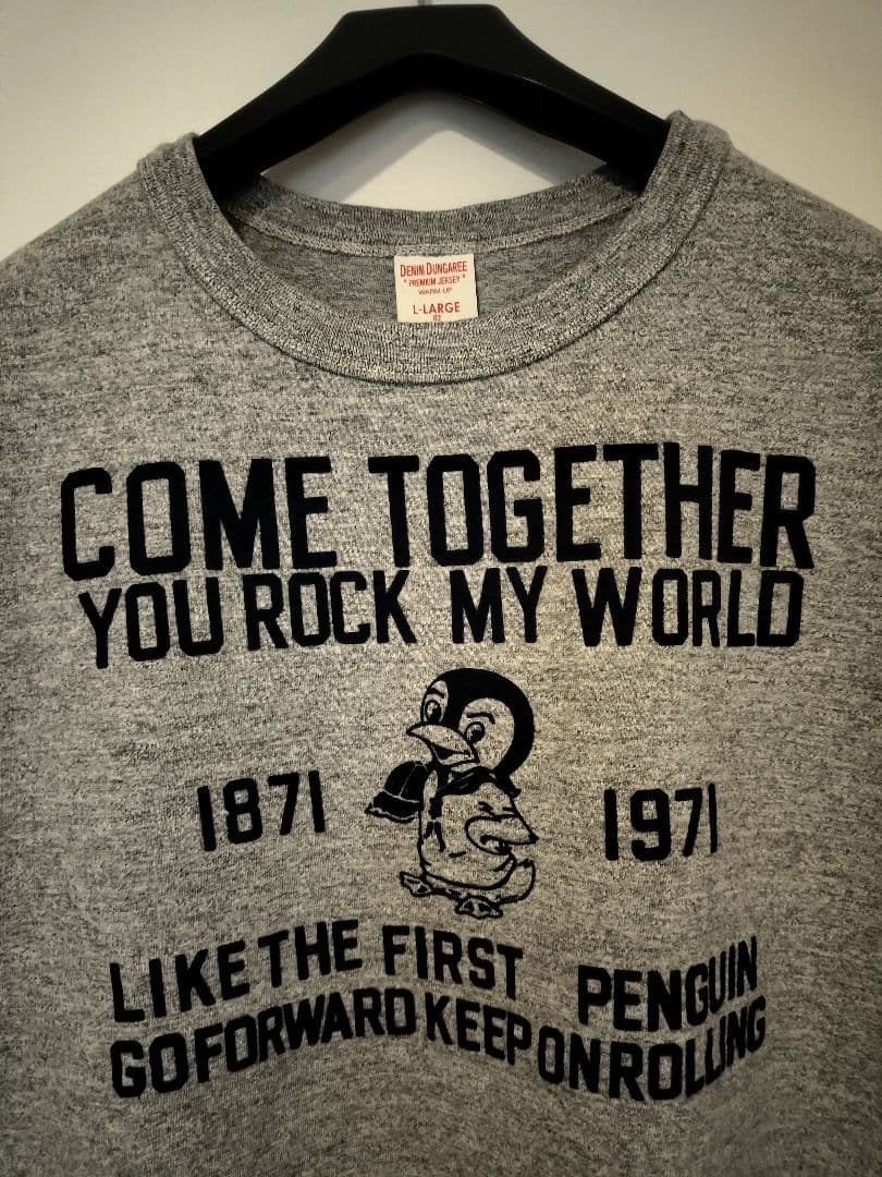 未使用★デニム&ダンガリー02 ペンギンワッペン ゴートゥーハリウッド FITH