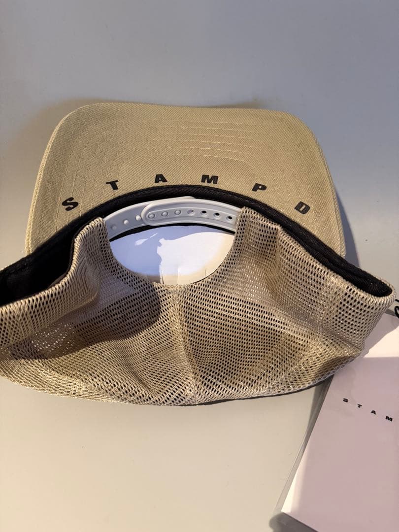帽子 STAMPD NY 001 TRUCKER HAT - TAUPE