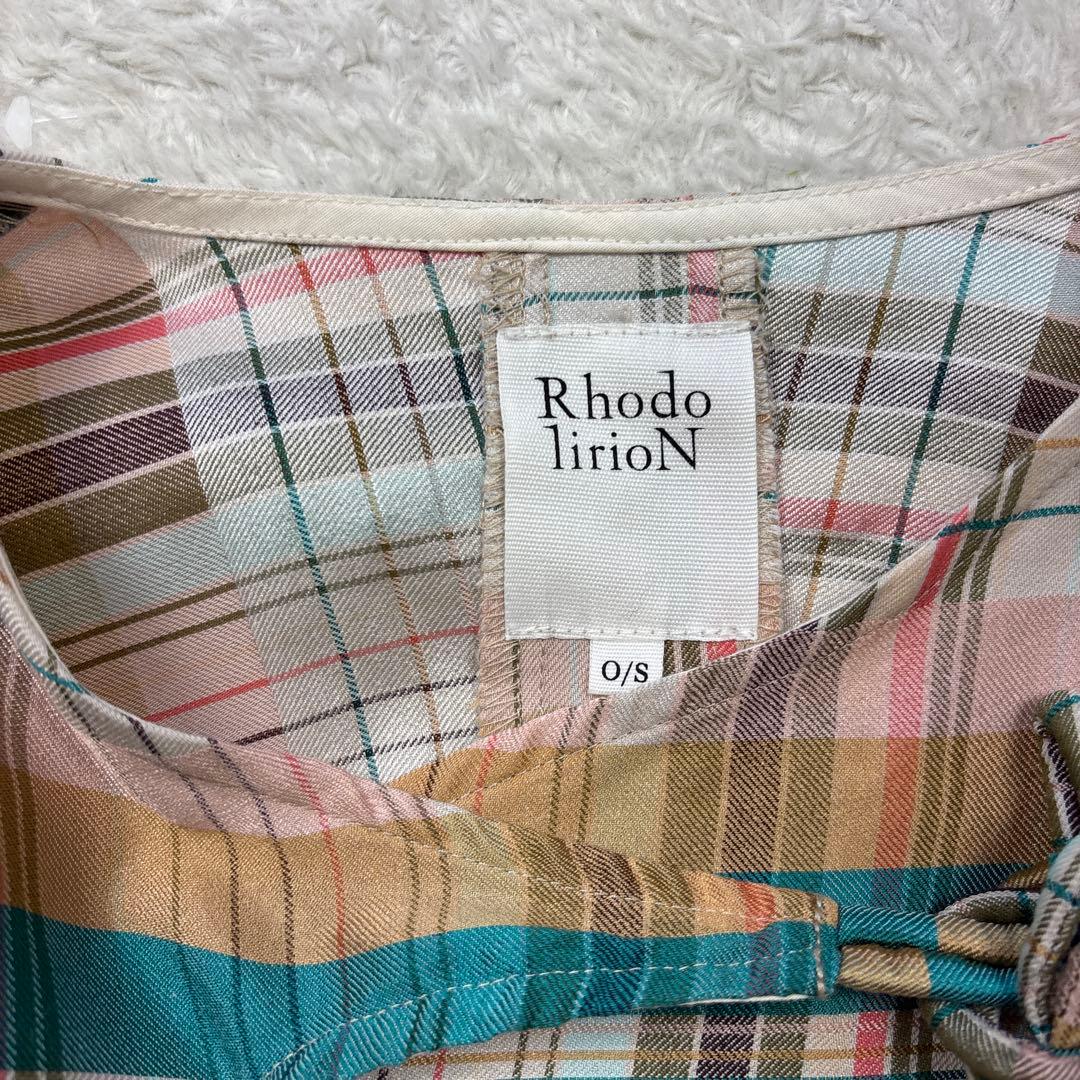 美品　RHODOLIRION／ロドリリオン　RABARI SHIRT