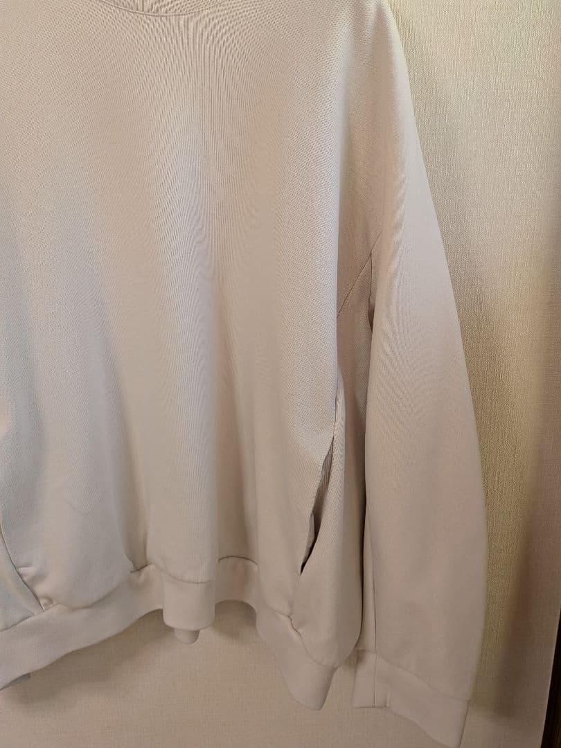 【美品】attachment CO/PE ダブルニット スウェットプルオーバー