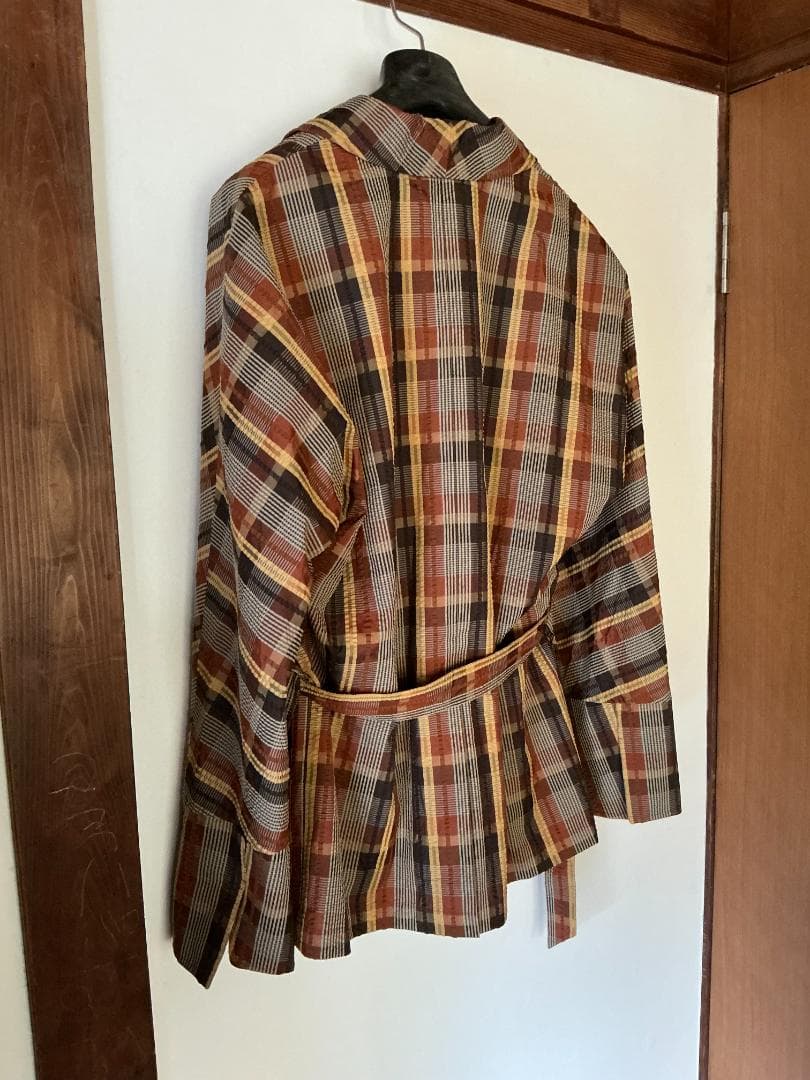 Coherence シルクシアサッカーローブジャケット コヒーレンス