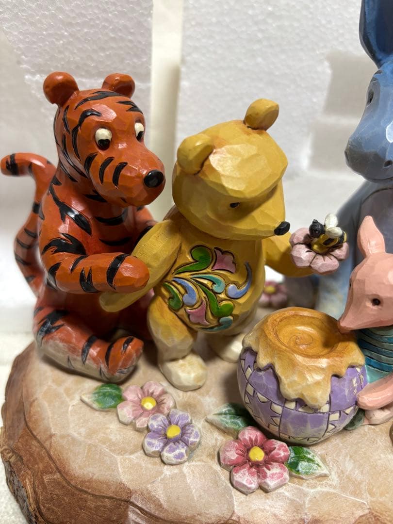 エネスコディズニー　ジムショアディズニー　プーさんクラシックプー　置物