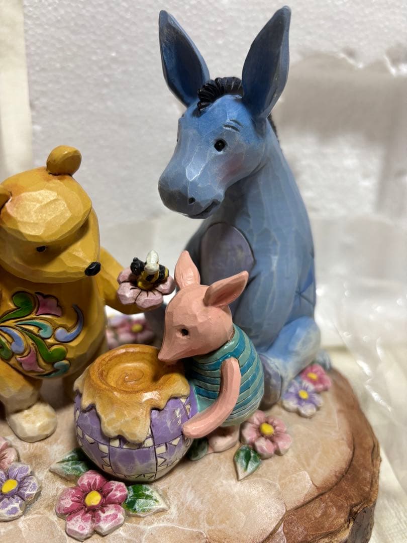 エネスコディズニー　ジムショアディズニー　プーさんクラシックプー　置物