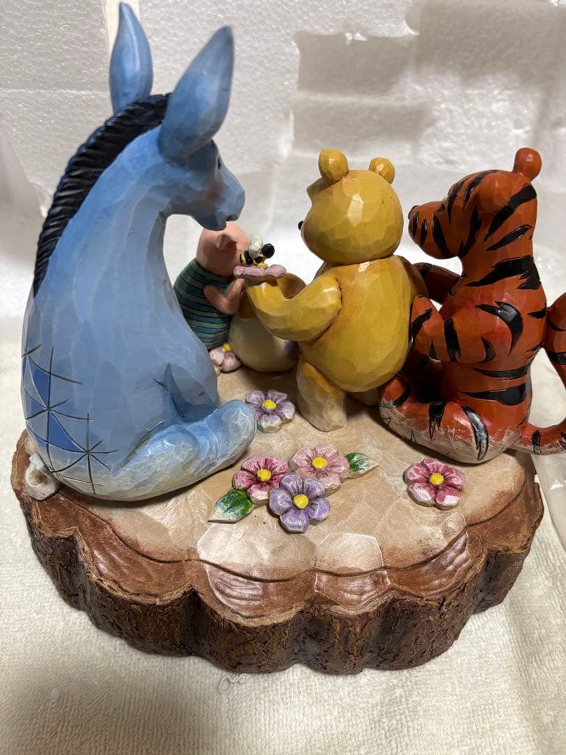 エネスコディズニー　ジムショアディズニー　プーさんクラシックプー　置物