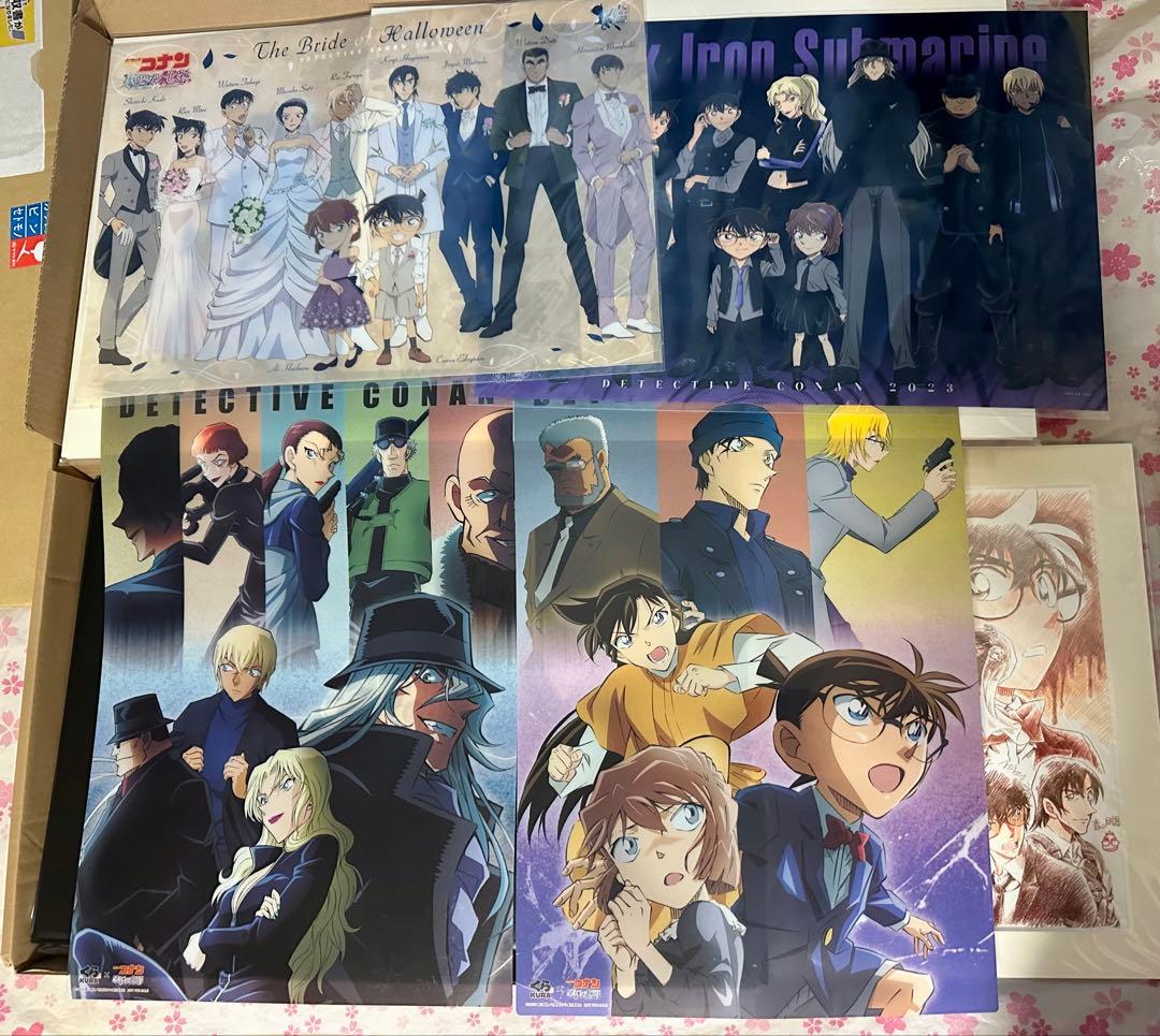 m*-様 名探偵コナン　複製原画　警察学校組　100巻記念ファイル　まとめ売り