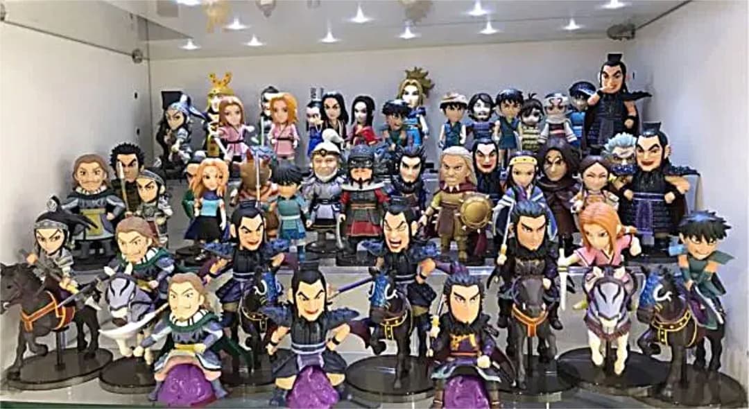キングダム ワールドコレクタブルフィギュア39種 ＋ オリジナル6種　計45種