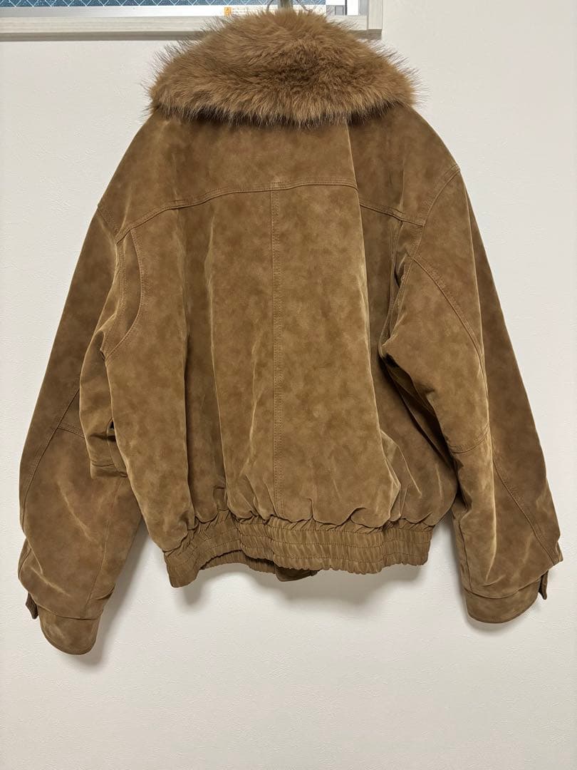 SLY ブラウン ファー襟 ジャケット