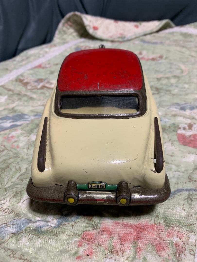 マルサン　1950年代ブリキ自動車　昭和レトロ　日本製
