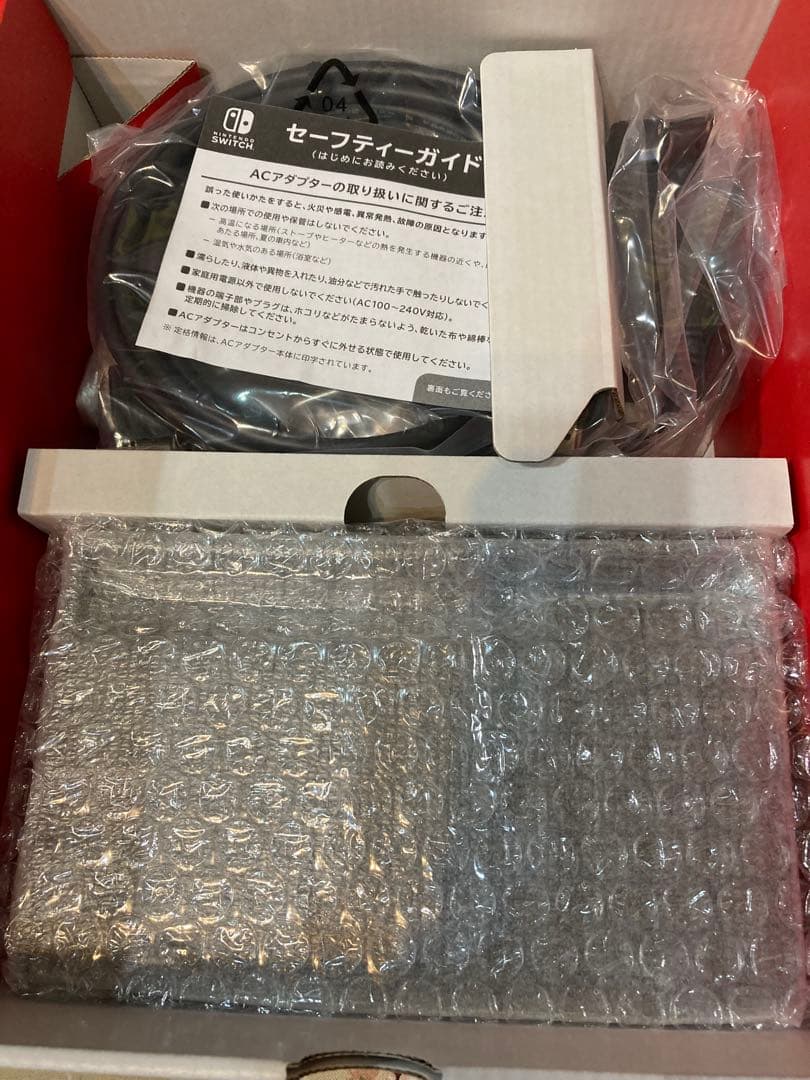 未使用　Nintendo Switch 本体