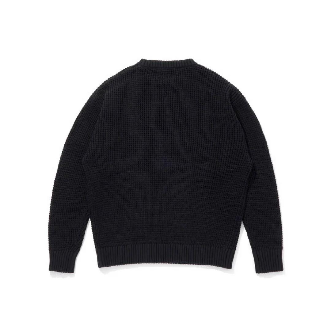トップス HIDEANDSEEK HEAVY WAFFLE KNIT SWEATER M