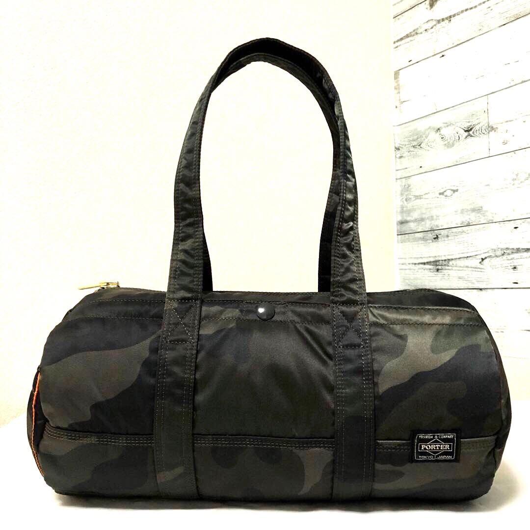 超美品✨希少 30周年 ポータータンカー ミニボストンバッグL カモフラグリーン