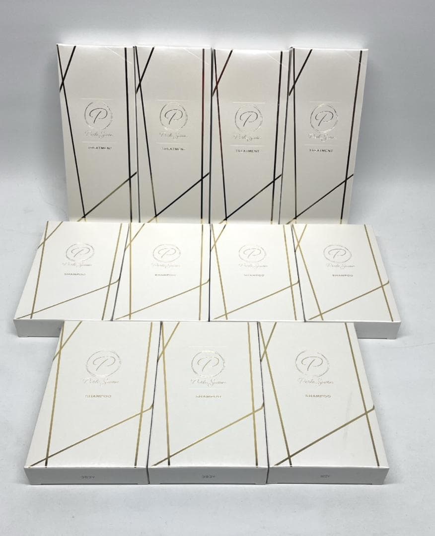 ペルルセボンシャンプー180mL7本　ペルルセボントリートメント180mL4本
