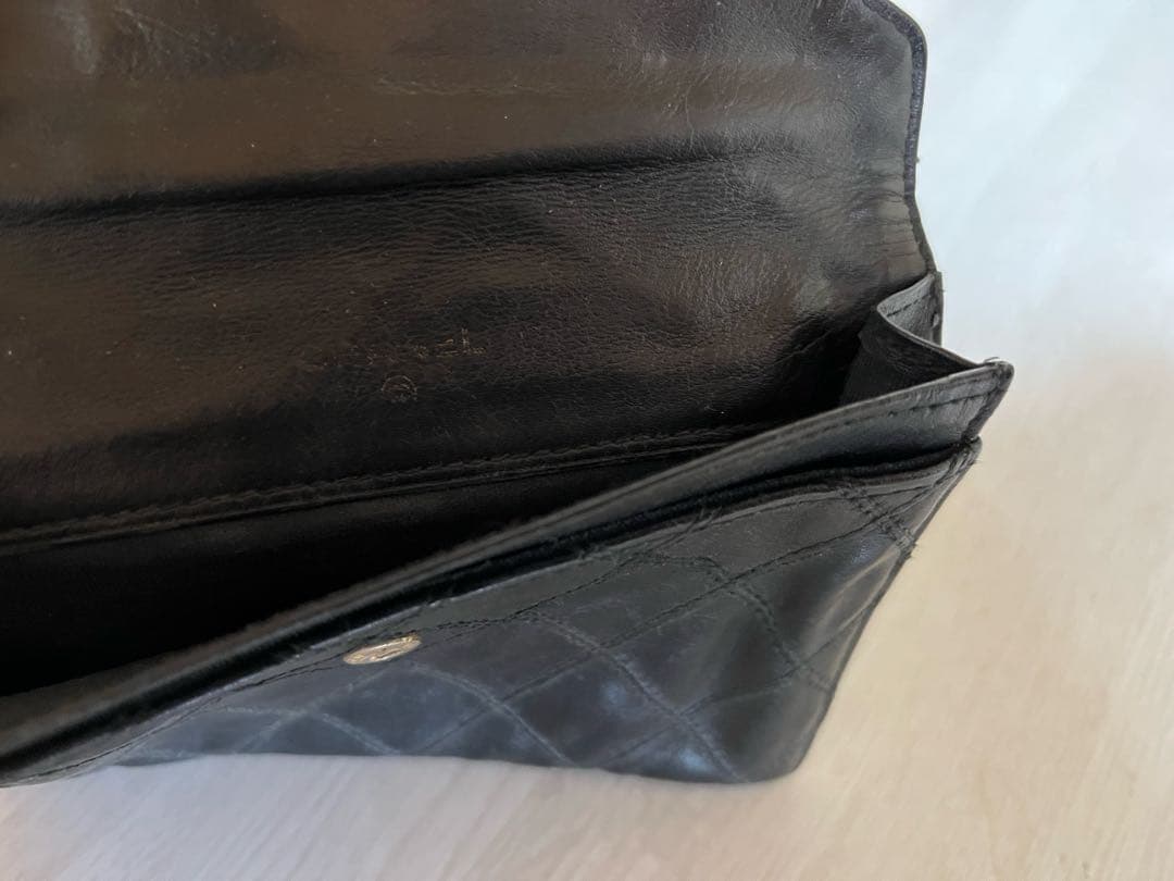 CHANEL シャネル ビコローレ 小銭入れ ケース ブラック