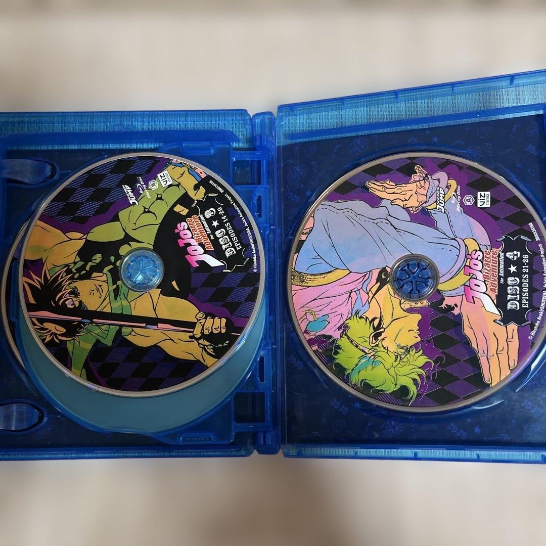 ジョジョの奇妙な冒険Blu-ray セット1 北米版