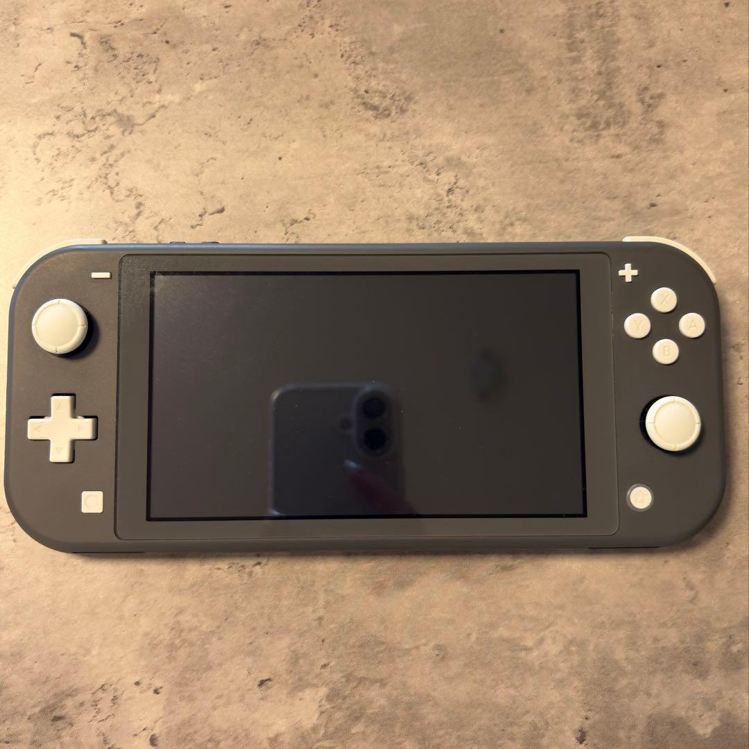 【美品】Nintendo Switch Lite / グレー / 純正充電器付き