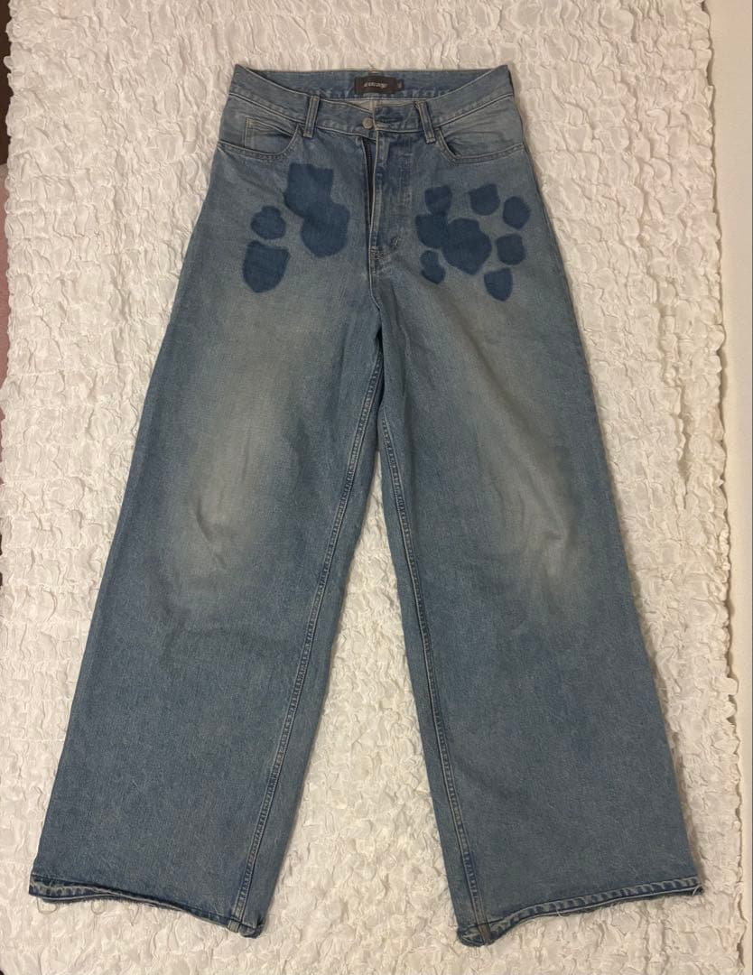 パンツ MASU BOYS EMBLEM BAGGY JEANS 25SS