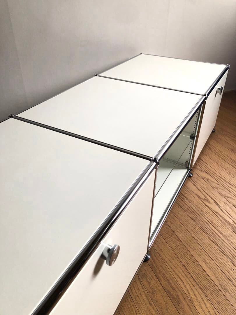 USM Haller ハラーシステム テレビ台 テレビボード ピュアホワイト