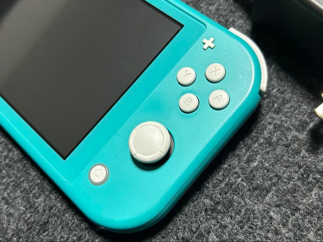 Nintendo Switch Light ターコイズ　本体&充電器