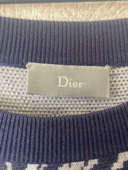 【LAMBROS】Dior homme 15ss ペインターニット