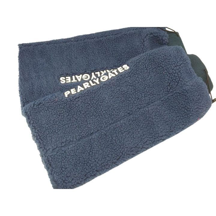 【在庫残り1点】 パーリーゲイツ ボアフリース レッグウォーマー 防寒