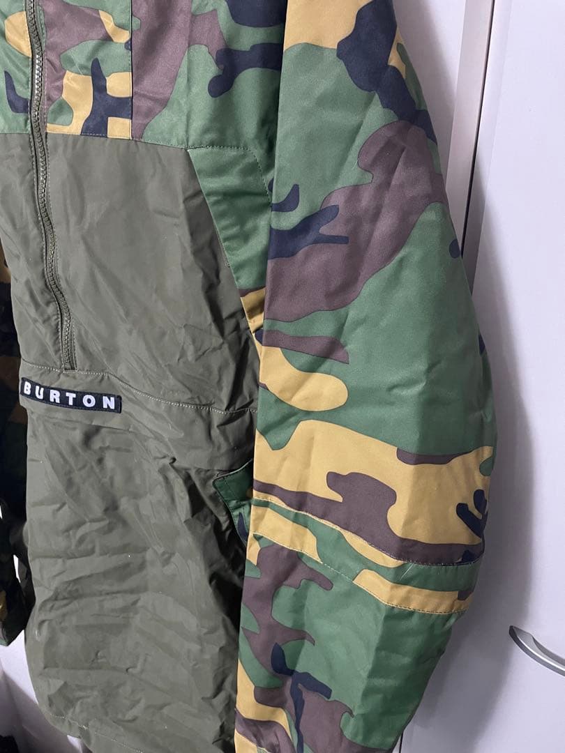 【新品】12 BURTON KIDDING JKT カモ L(XL相当)