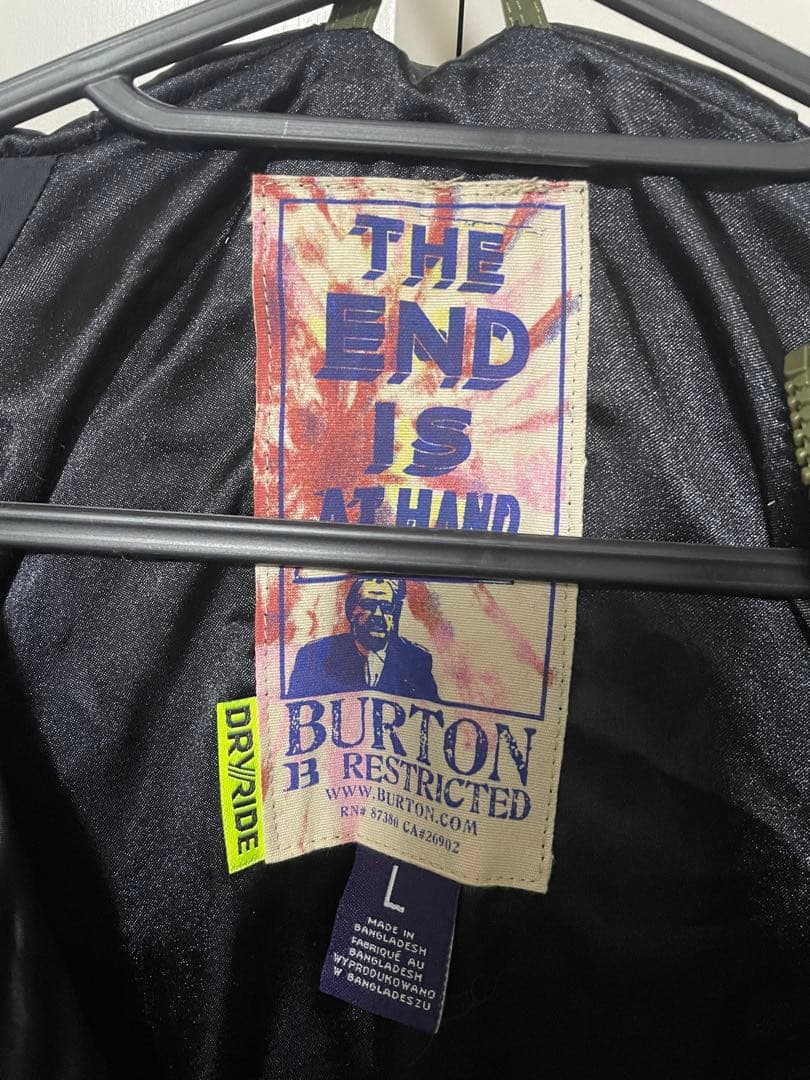 【新品】12 BURTON KIDDING JKT カモ L(XL相当)