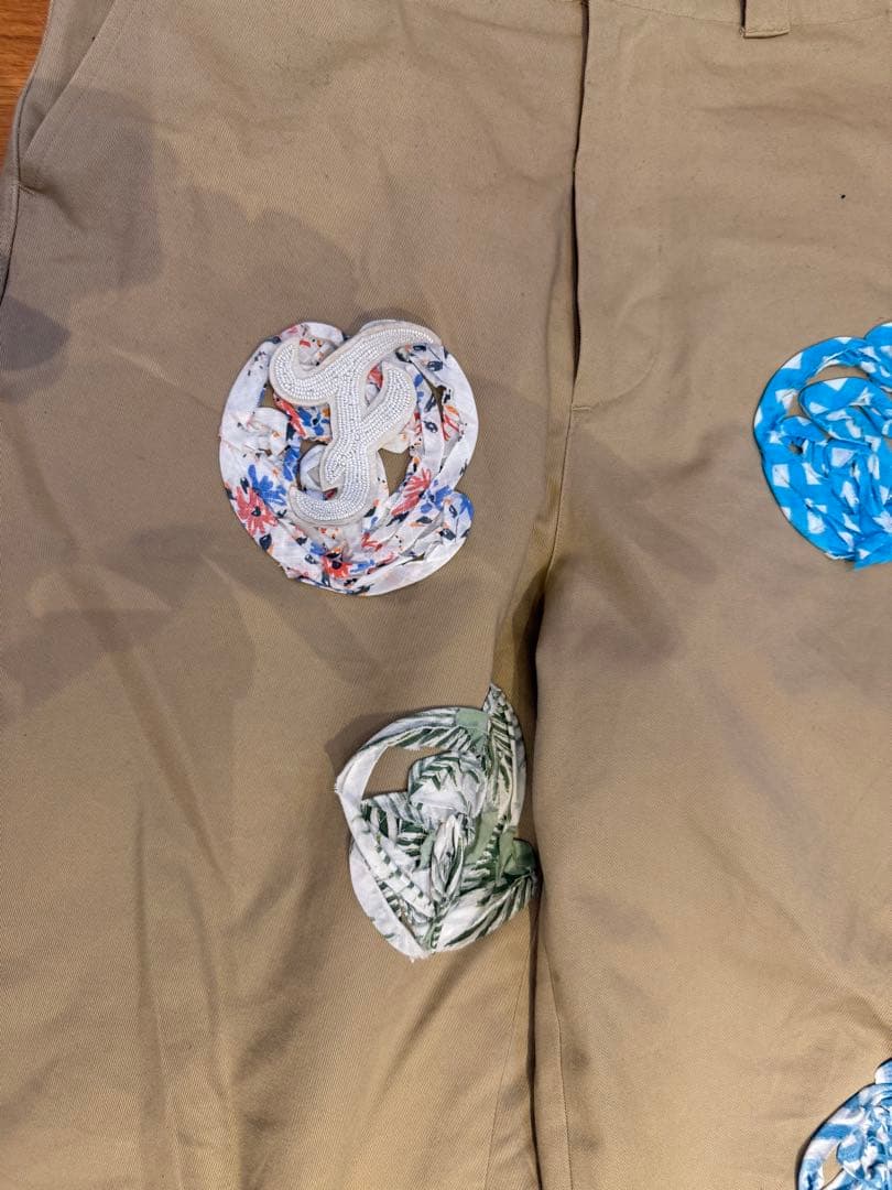 FAF 刺繍チノパンツ　サイズ2