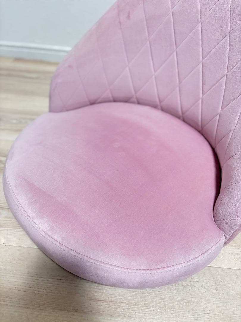 ロウロウヤ LOWYA ベロア調 一人掛けローソファ 座椅子　2個セット