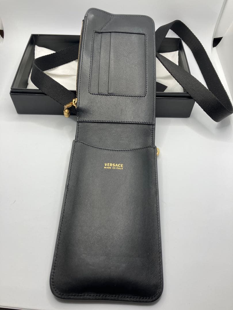 Versace ヴェルサーチ メデューサ スマホショルダーバッグカードケース